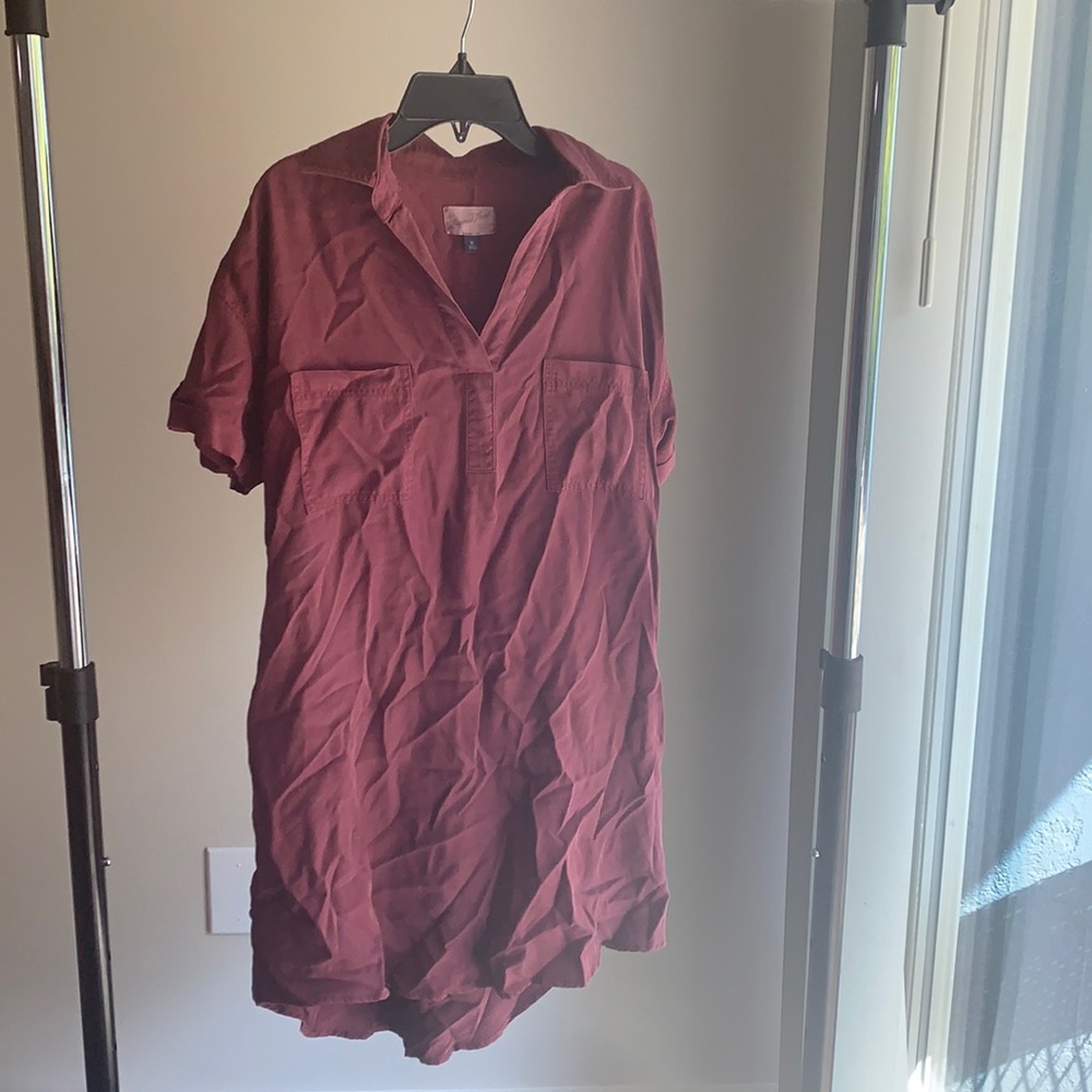Maroon dress